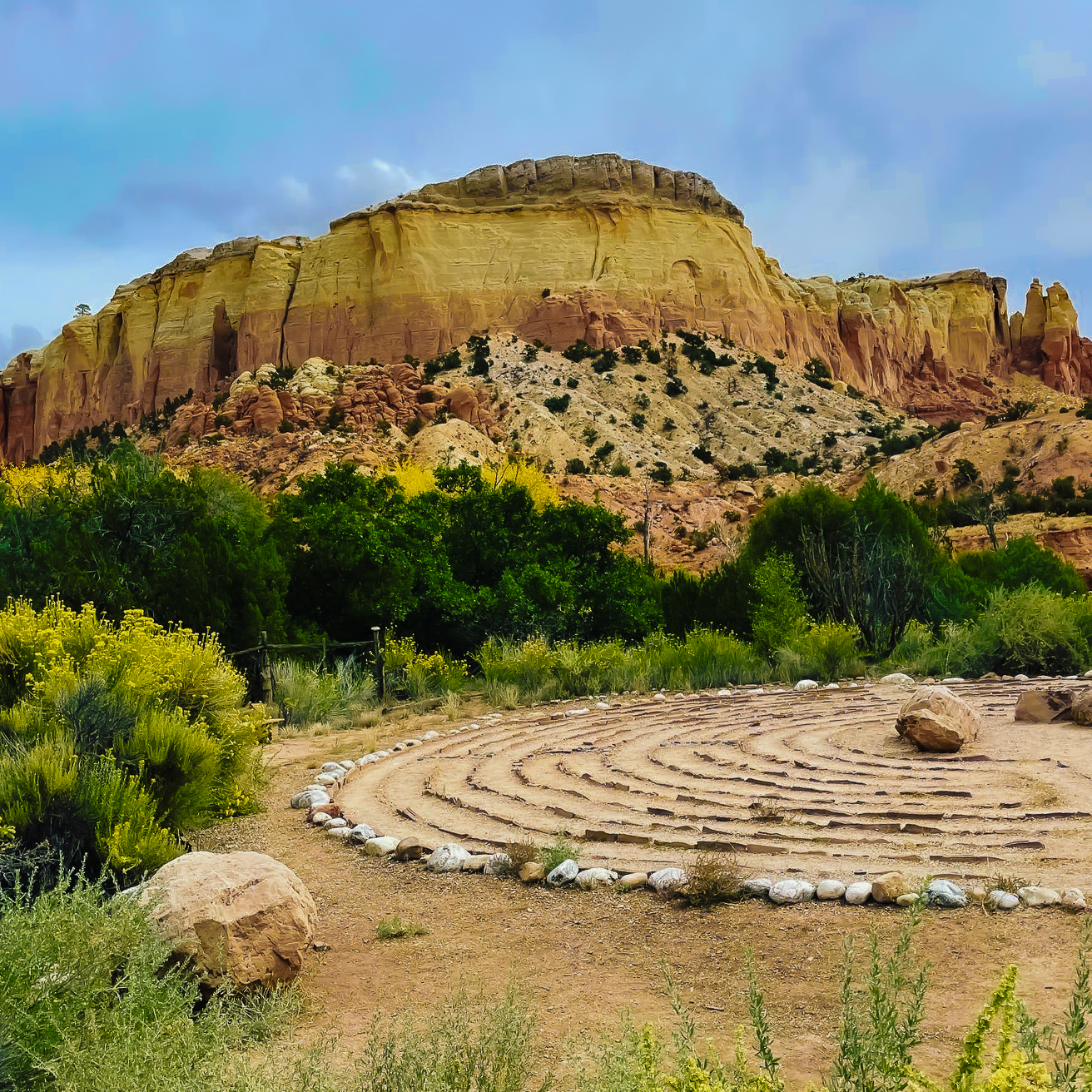 Labyrinth at Ghost Ranch