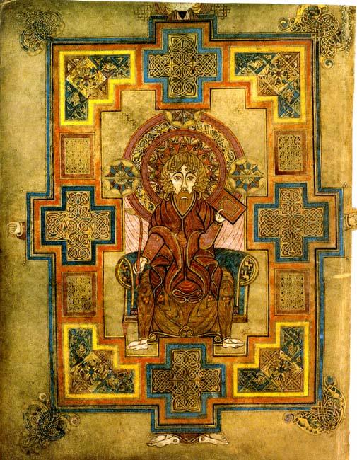 St John the Evangelist from the Book of Kells