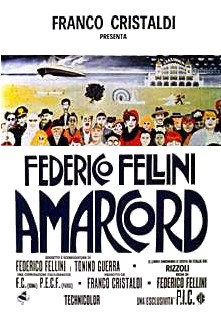 Movie poster for Amarcord by John Alcorn
