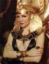 Claudette Colbert as Cleopatra