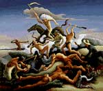 Thomas Hart Benton's Custer's Last Stand