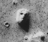 Mars face