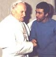 Pope John Paul and Mehmet Ali Agca